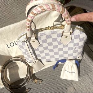 Alma BB Damier Azur